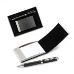 Set de Portatarjetas y Boligrafo