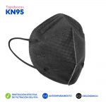 Tapabocas KN95 Negro | 5 Filtros