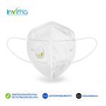 Tapabocas KN95 con Válvula | 5 Filtros